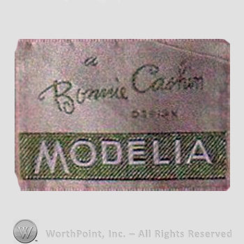 Clothing label : Bonnie Cashin.