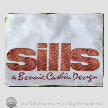 Clothing label : Bonnie Cashin.