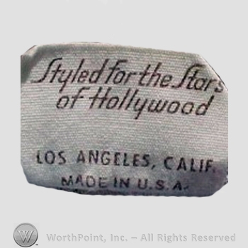 Clothing label : Catalina Sportswear.