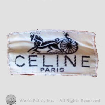 Clothing label : Celine.