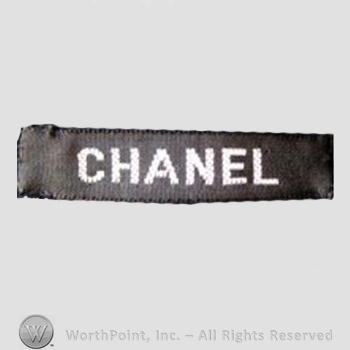 Clothing label : Chanel.