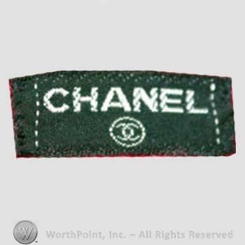 Clothing label : Chanel.