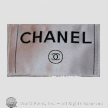 Clothing label : Chanel.