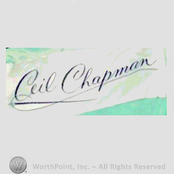 Clothing label : Ceil Chapman.