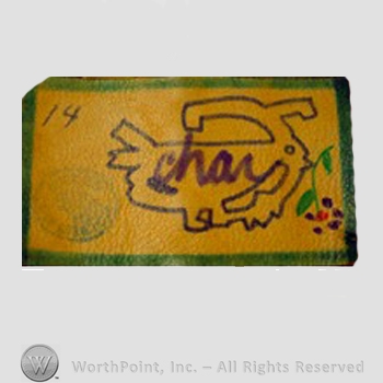 Clothing label : Char.