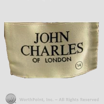 Clothing label : John Charles.