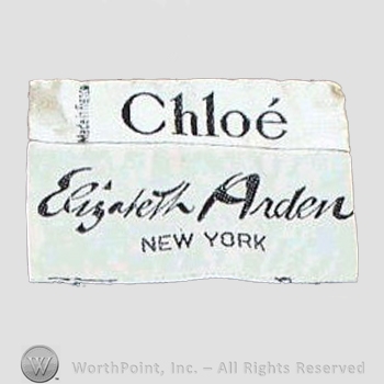 Clothing label : Chloe.