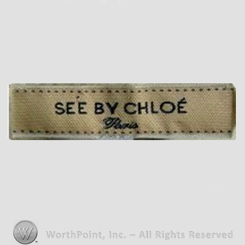 Clothing label : Chloe.