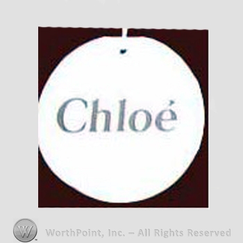 Clothing label : Chloe.