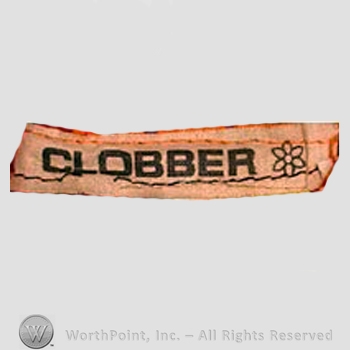 Clothing label : Clobber.
