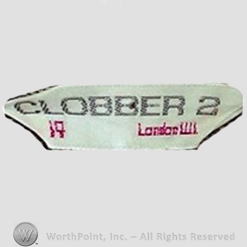 Clothing label : Clobber.