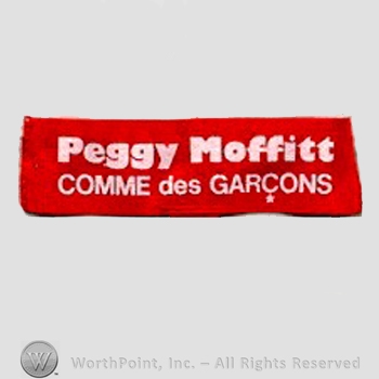 Clothing label : Comme des Garcons.