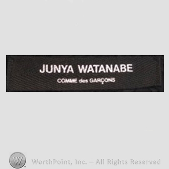 Clothing label : Comme des Garcons.