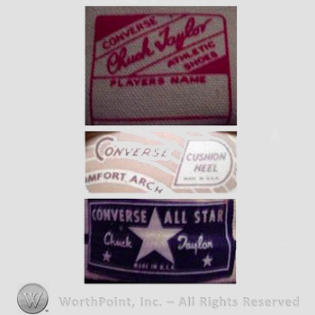 Clothing label : Converse.