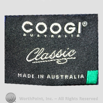 Clothing label : Coogi.