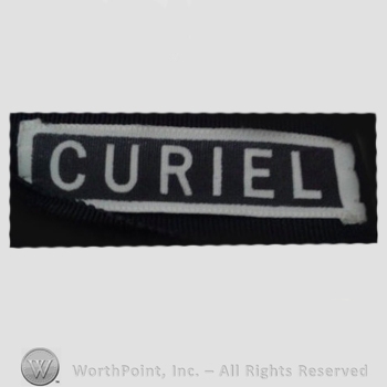 Clothing label : Gigliola Curiel.