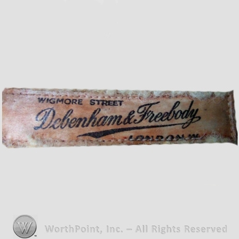 Clothing label : Debenham & Freebody.