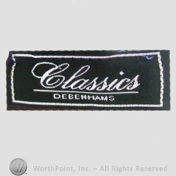 Clothing label : Debenham & Freebody.