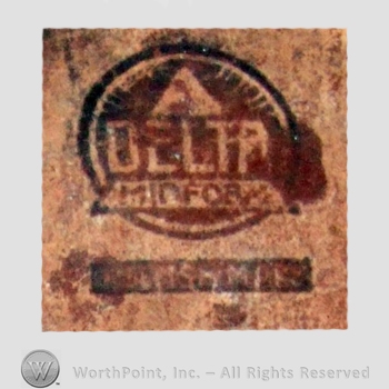 Clothing label : Delta.