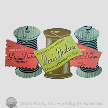 Clothing label : Doris Dodson.