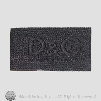 Clothing label : Dolce&Gabbana.