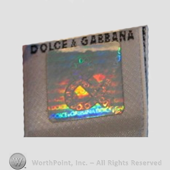 Clothing label : Dolce&Gabbana.