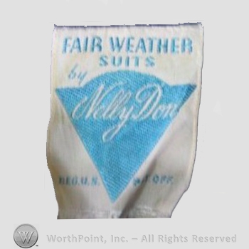 Clothing label : The Donnelly Garment Company.