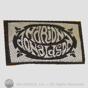 Clothing label : Marion Donaldson.