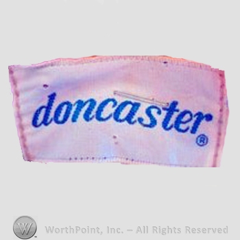 Clothing label : Doncaster.