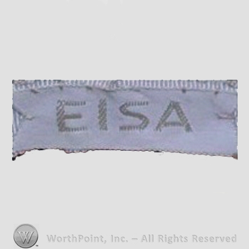 Clothing label : Eisa.