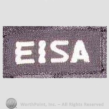 Clothing label : Eisa.