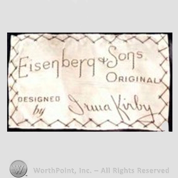Clothing label : Eisenberg.