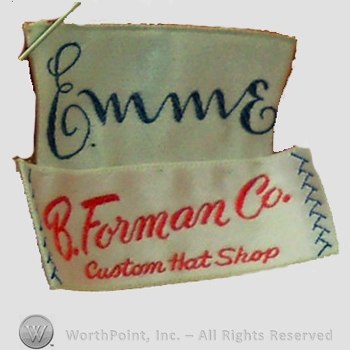 Clothing label : Emme.