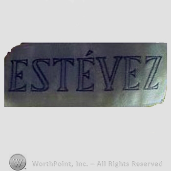 Clothing label : Luis Est&eacute;vez.