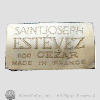 Clothing label : Luis Est&eacute;vez.