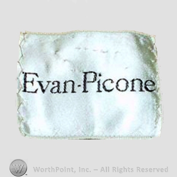 Clothing label : Evan-Picone.