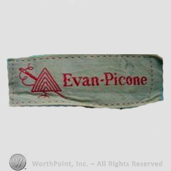 Clothing label : Evan-Picone.