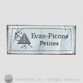 Clothing label : Evan-Picone.