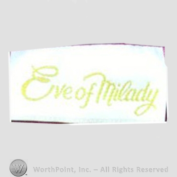 Clothing label : Eve of Milady.