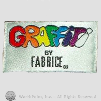 Clothing label : Fabrice.