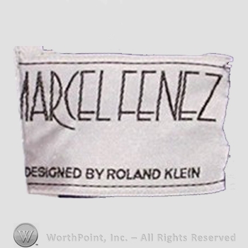 Clothing label : Roland Klein.