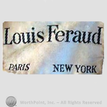 Clothing label : Louis Feraud.