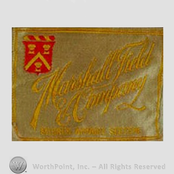Clothing label : Marshall Field.