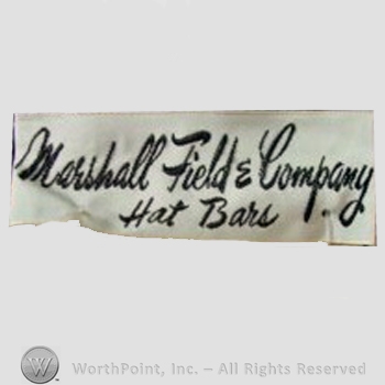 Clothing label : Marshall Field.