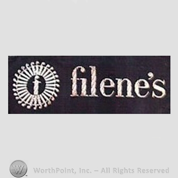 Clothing label : William Filene.