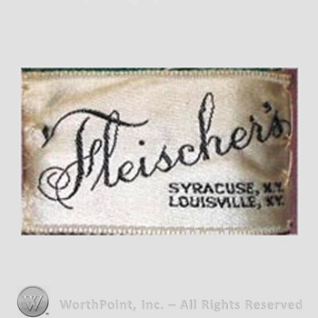 Clothing label : Fleisher's.