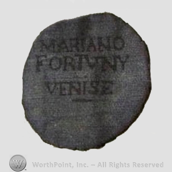 Clothing label : Fortuny.