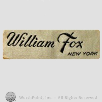 Clothing label : William Fox.