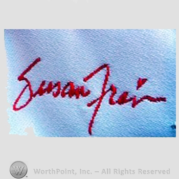 Clothing label : Diane Freis.
