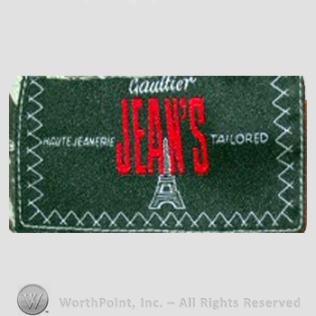 Clothing label : Jean Paul Gaultier.